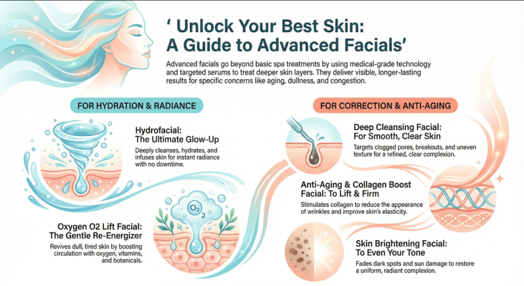 Advanced facial treatment in Dearborn for anti-aging and skin brightening results